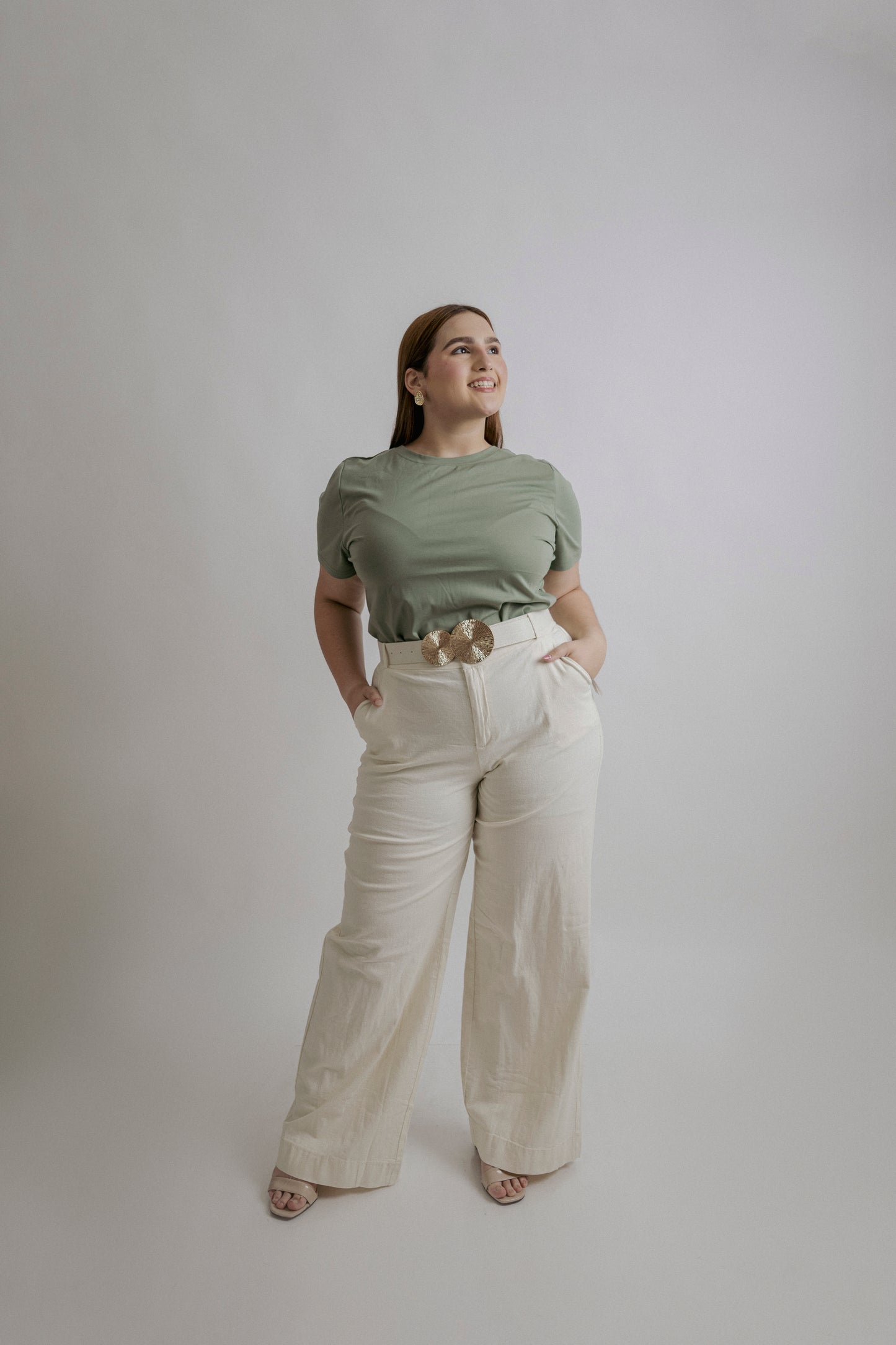 Blusa Básica Cuello Redondo