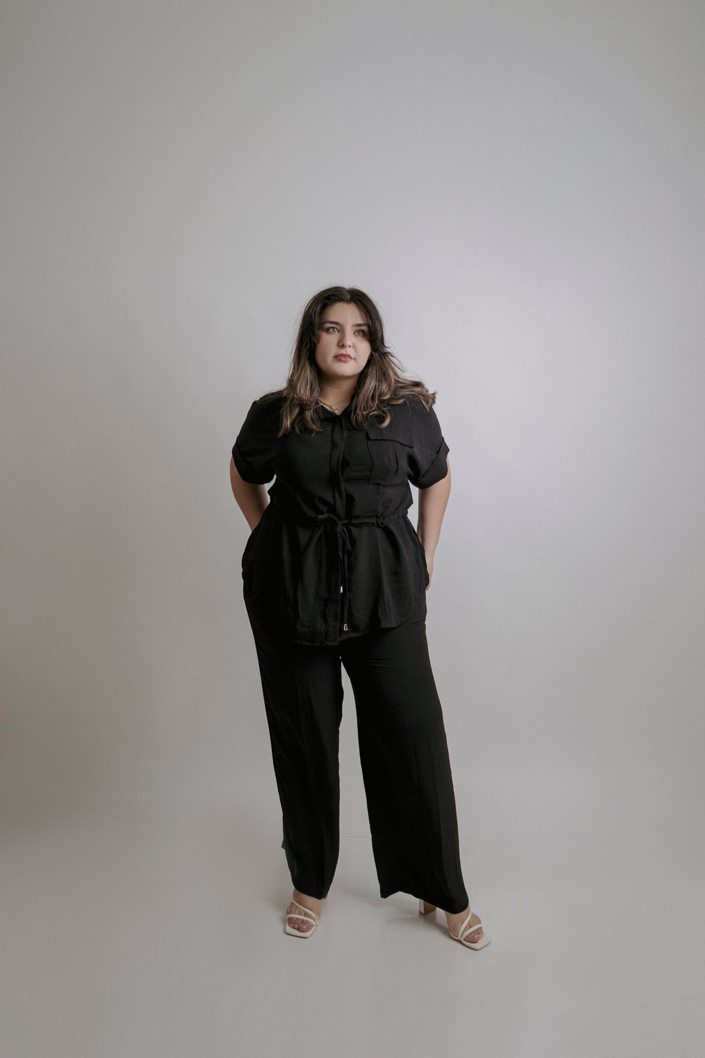 Set De Blusa Manga corta  y Pantalón