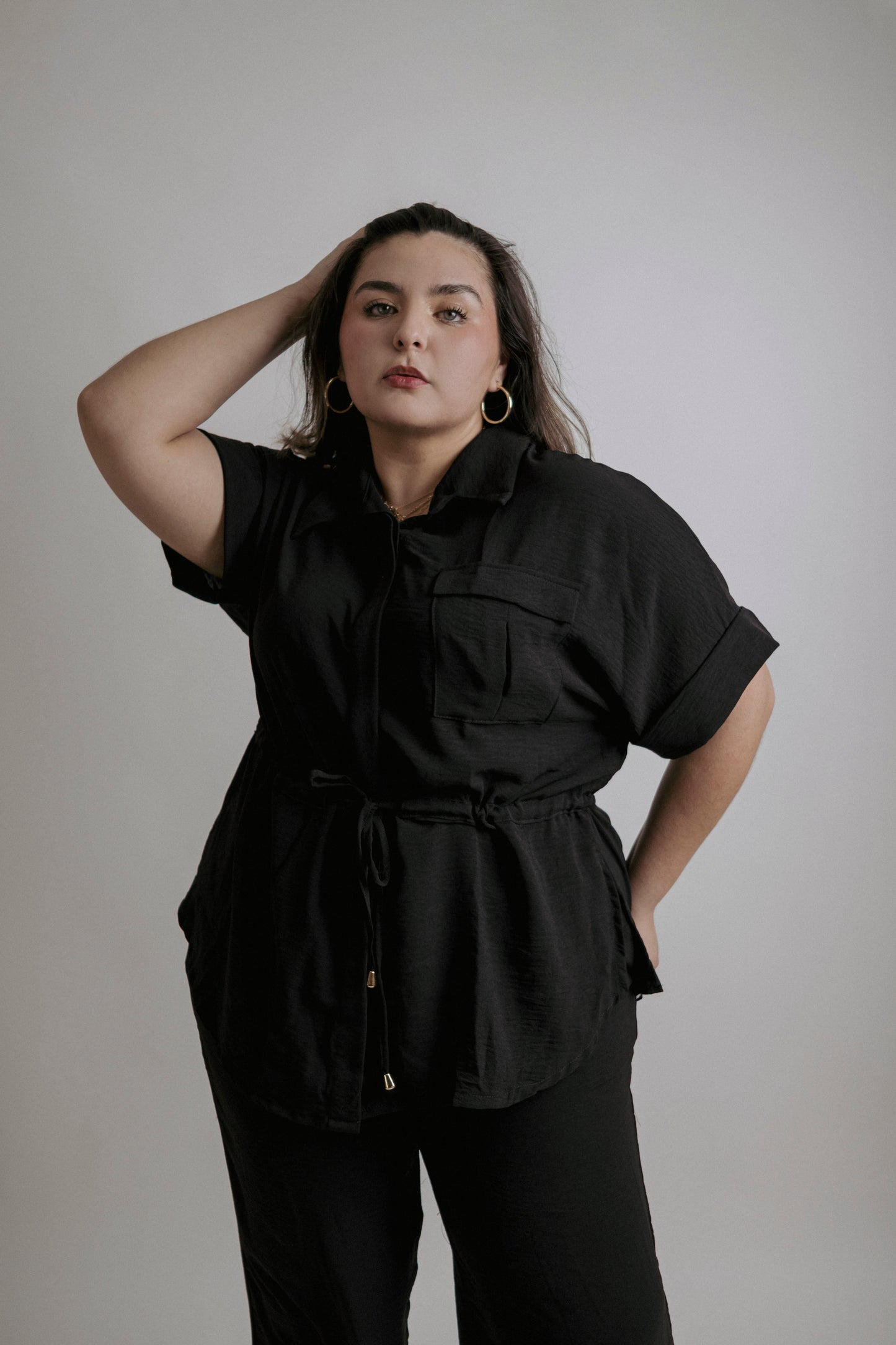 Set De Blusa Manga corta  y Pantalón
