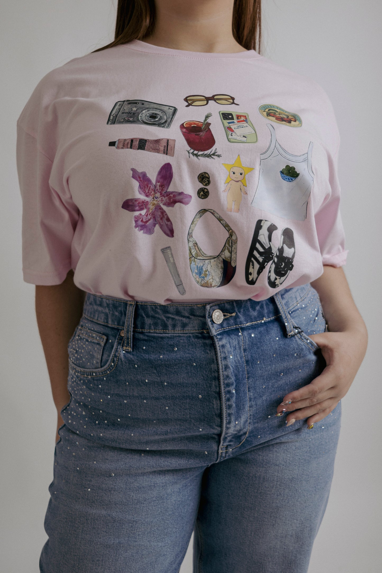 Camiseta Estampada Accesorios