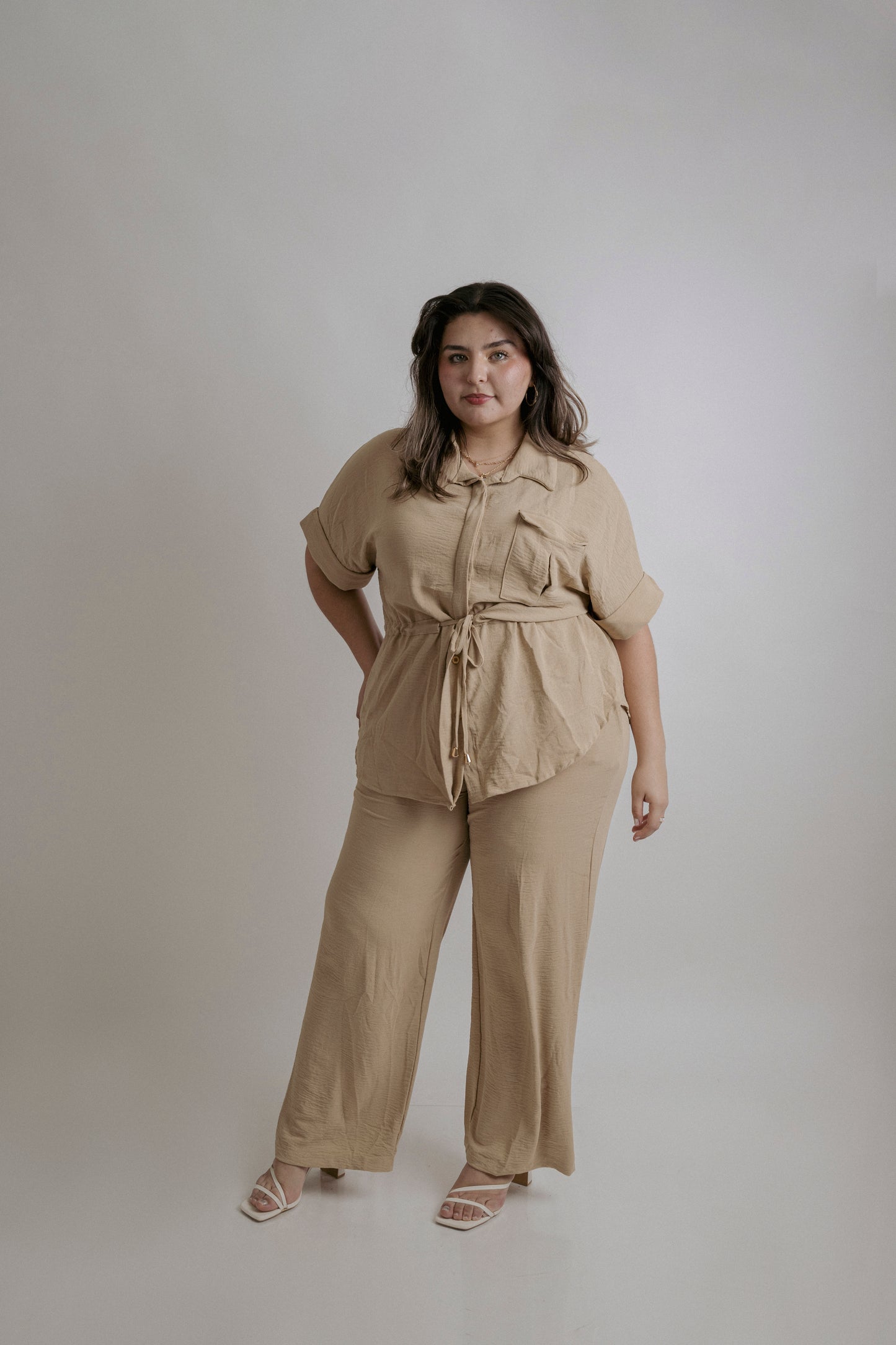 Set De Blusa Manga corta  y Pantalón