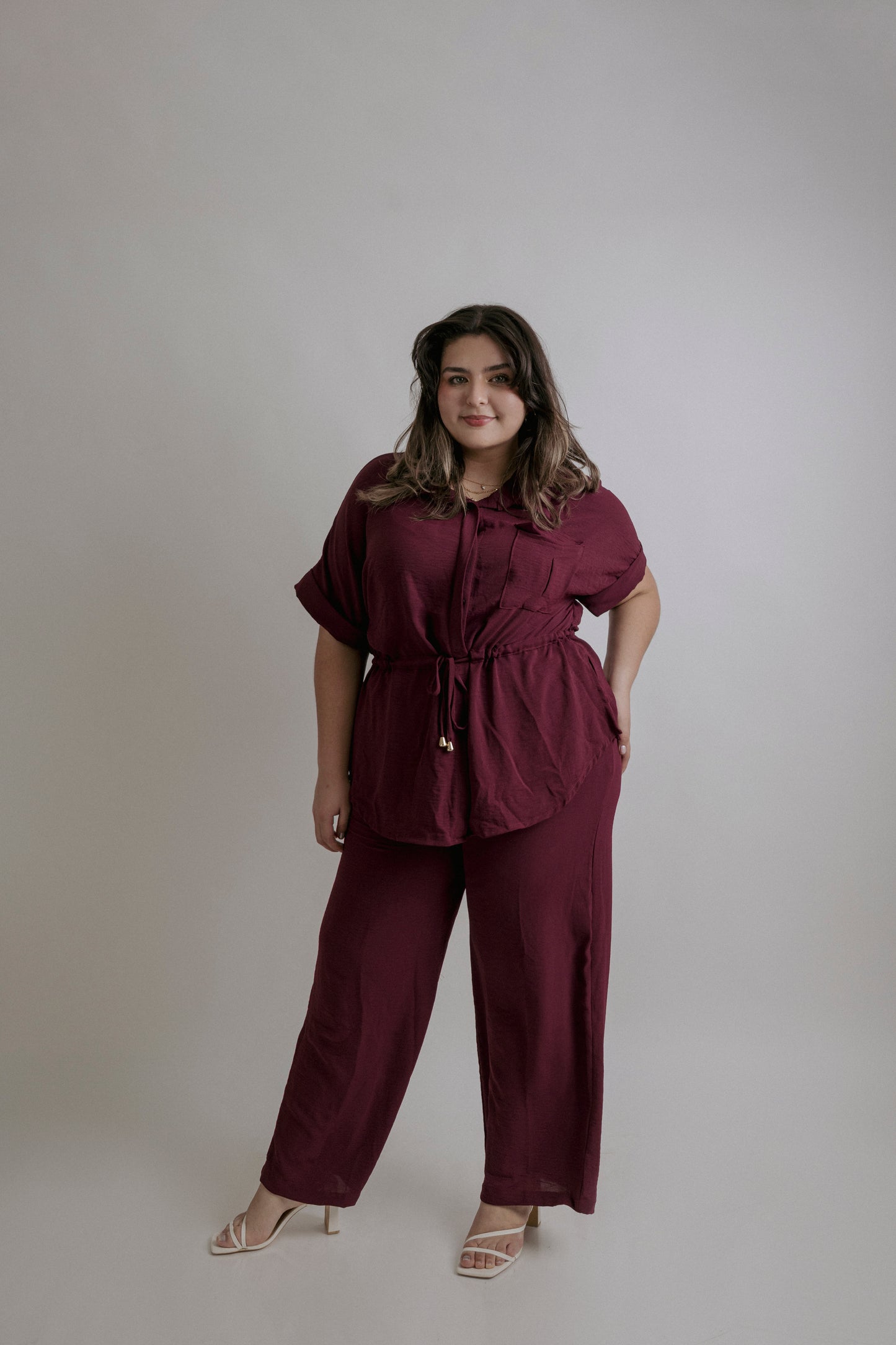 Set De Blusa Manga corta  y Pantalón