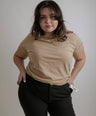 Blusa Básica Cuello Redondo