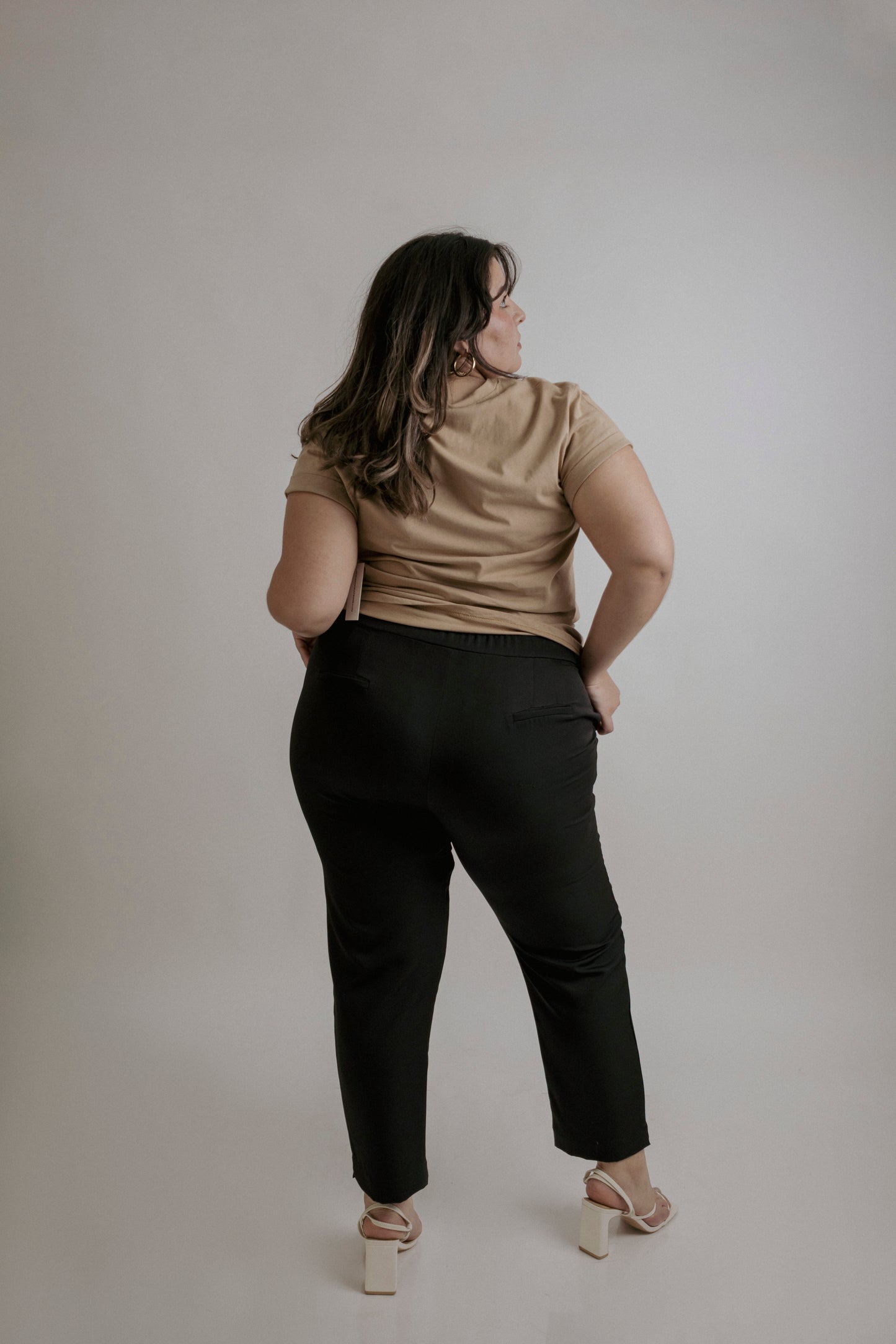 Blusa Básica Cuello Redondo