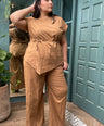 Conjunto De Pantalon Asimetrico