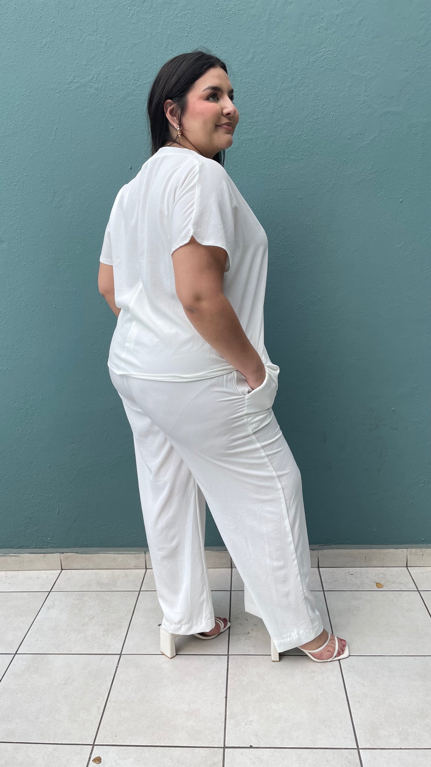 Conjunto de Pantalon Asimetrico