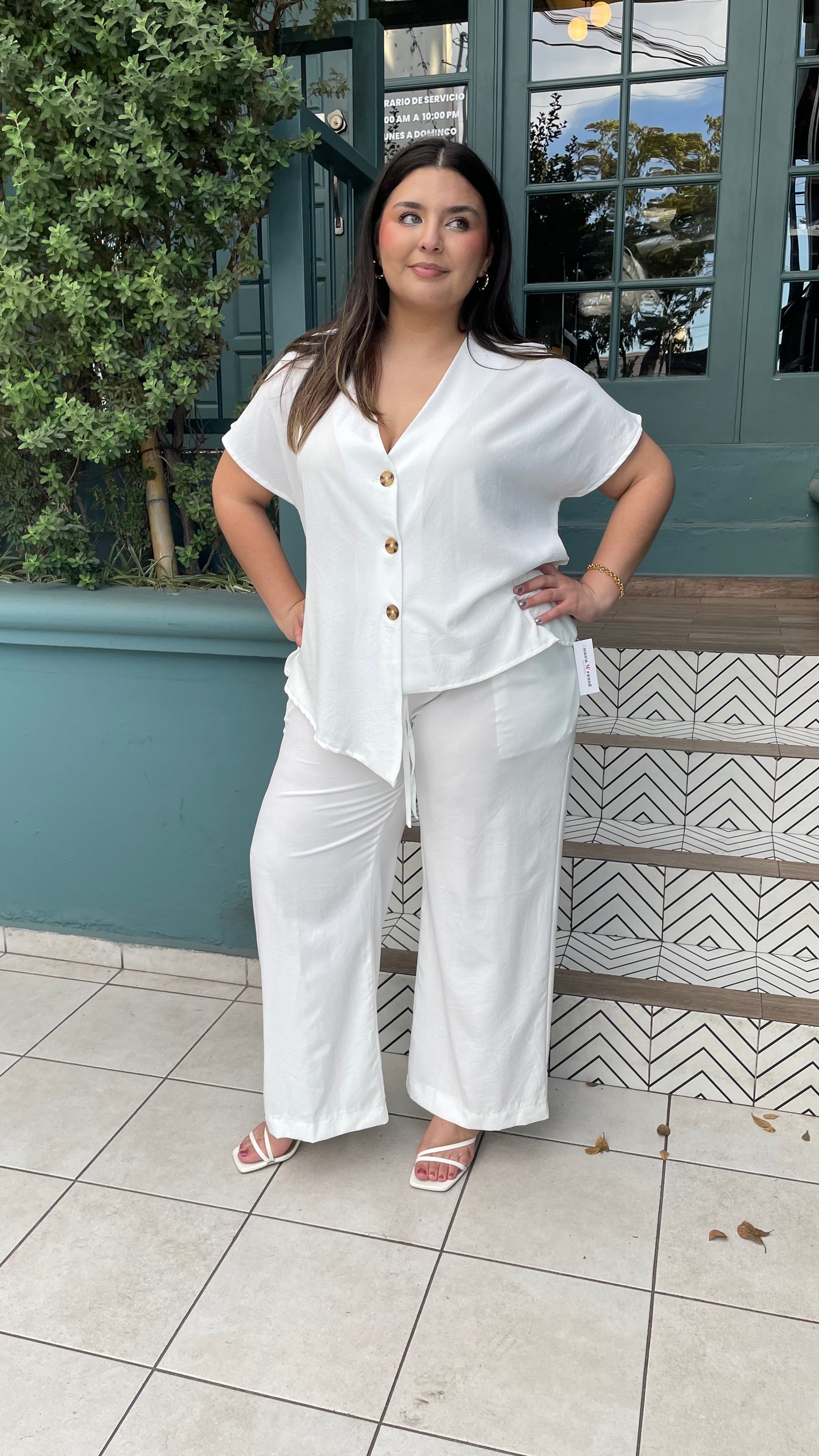 Conjunto de Pantalon Asimetrico
