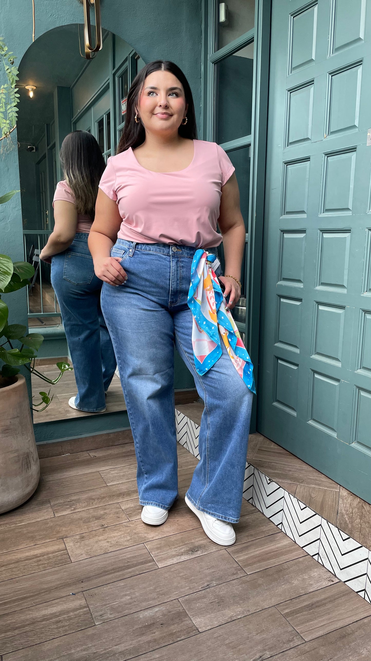 Jeans Mezclilla Wide