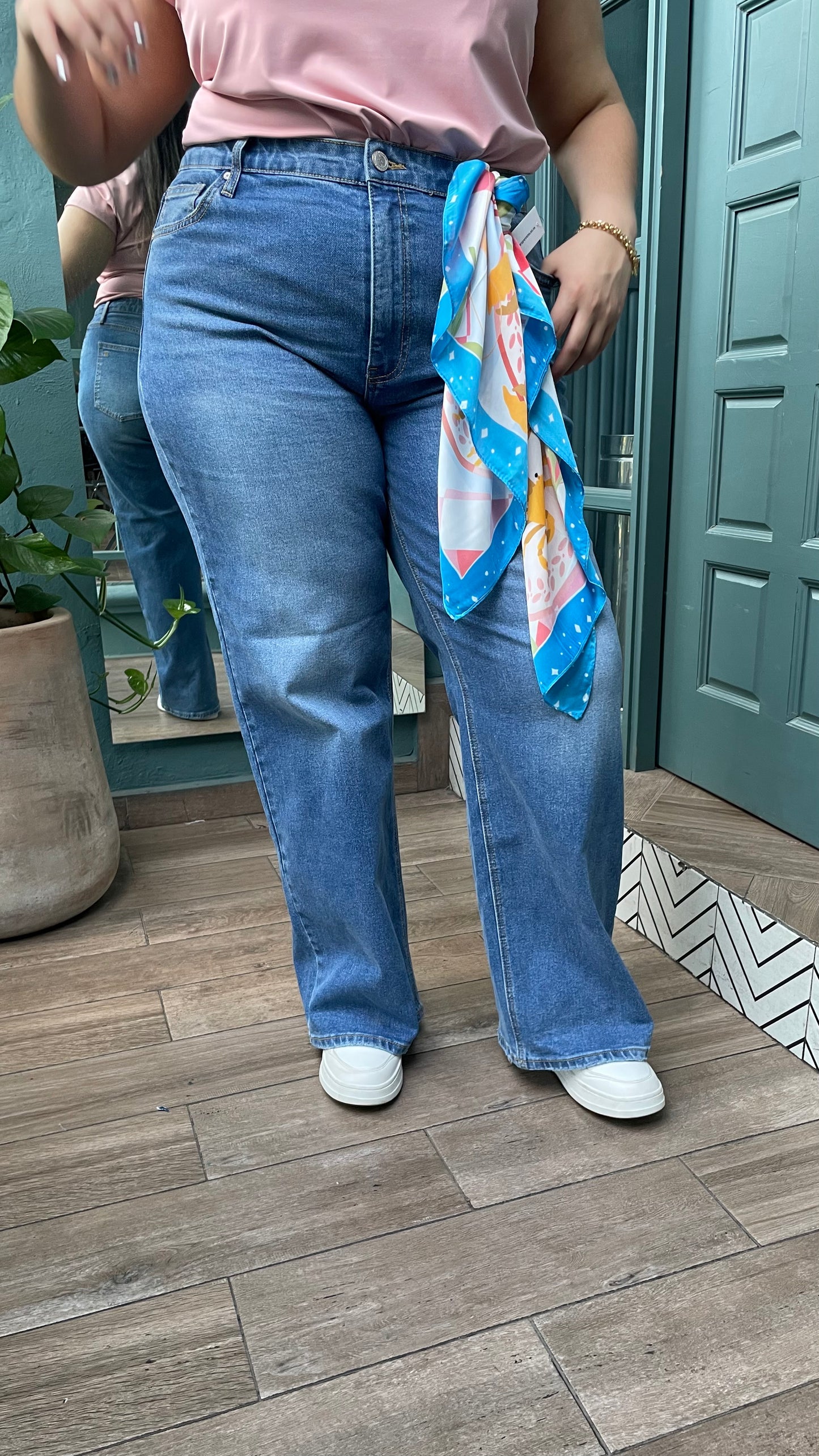 Jeans Mezclilla Wide