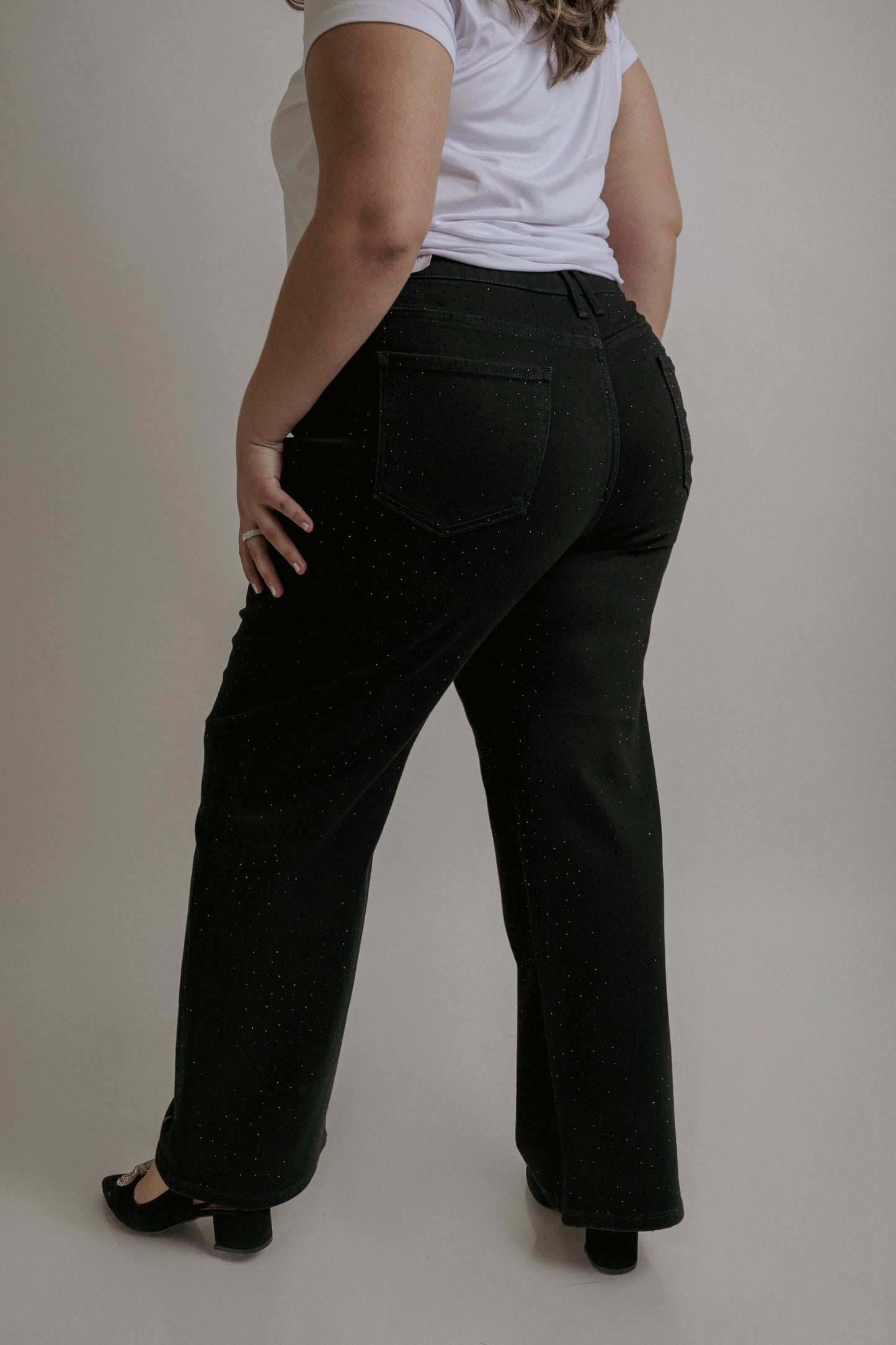 Jeans Flare Piedras