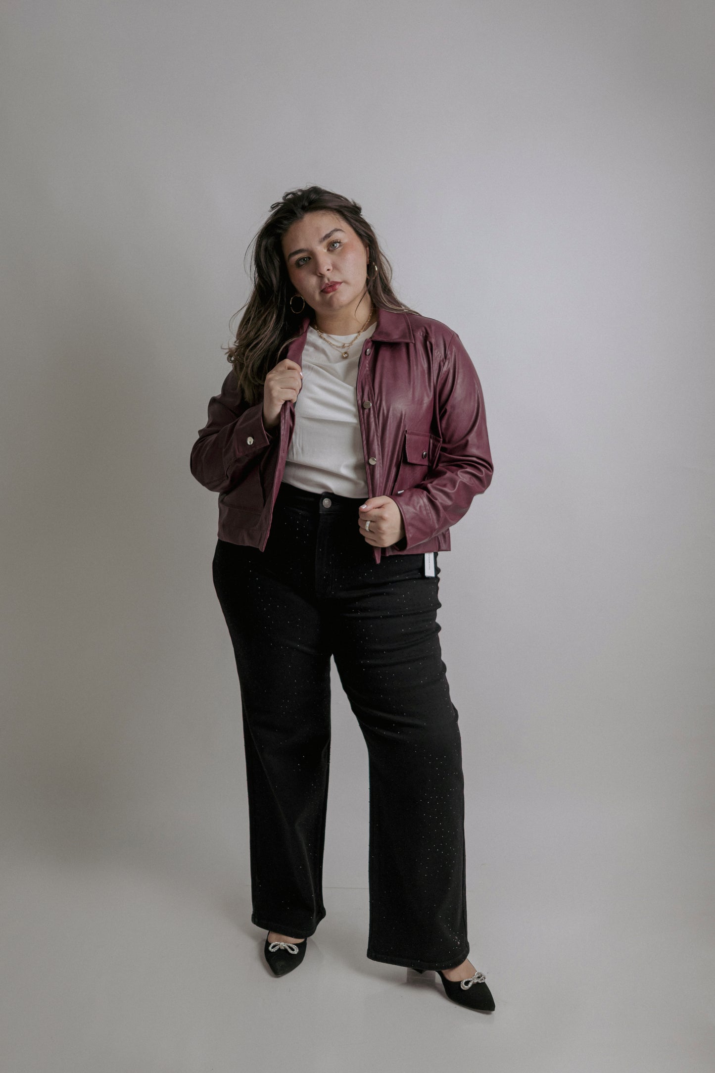 Jeans Flare Piedras