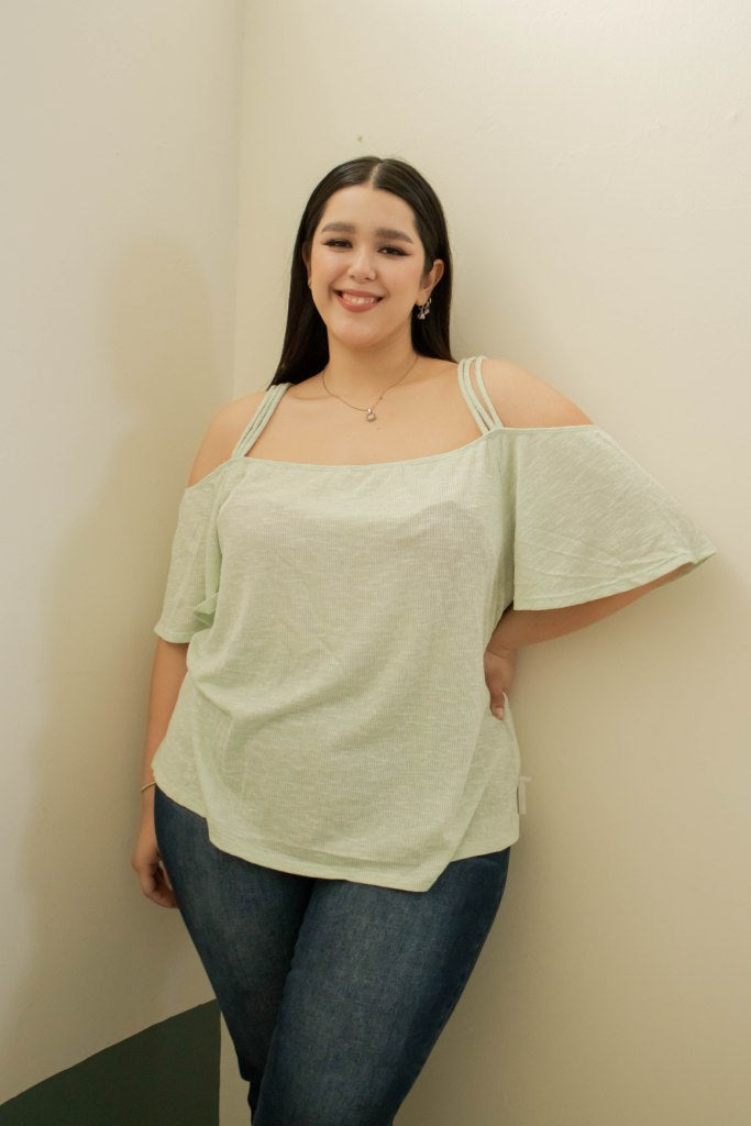 Blusa de tirante con manga