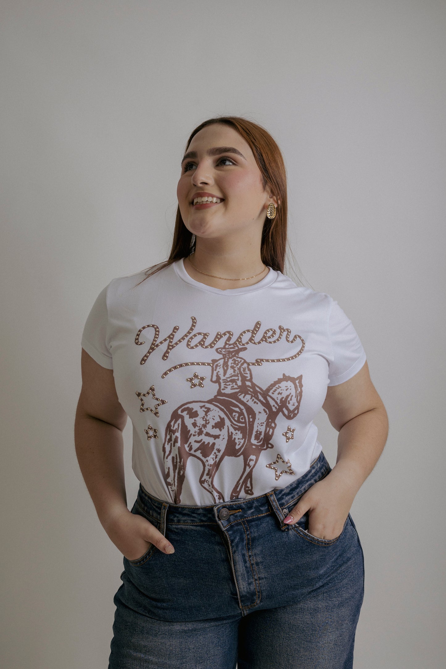 Camiseta Estampada Cow Girl