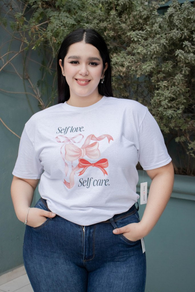 Camiseta Estampada Self Care