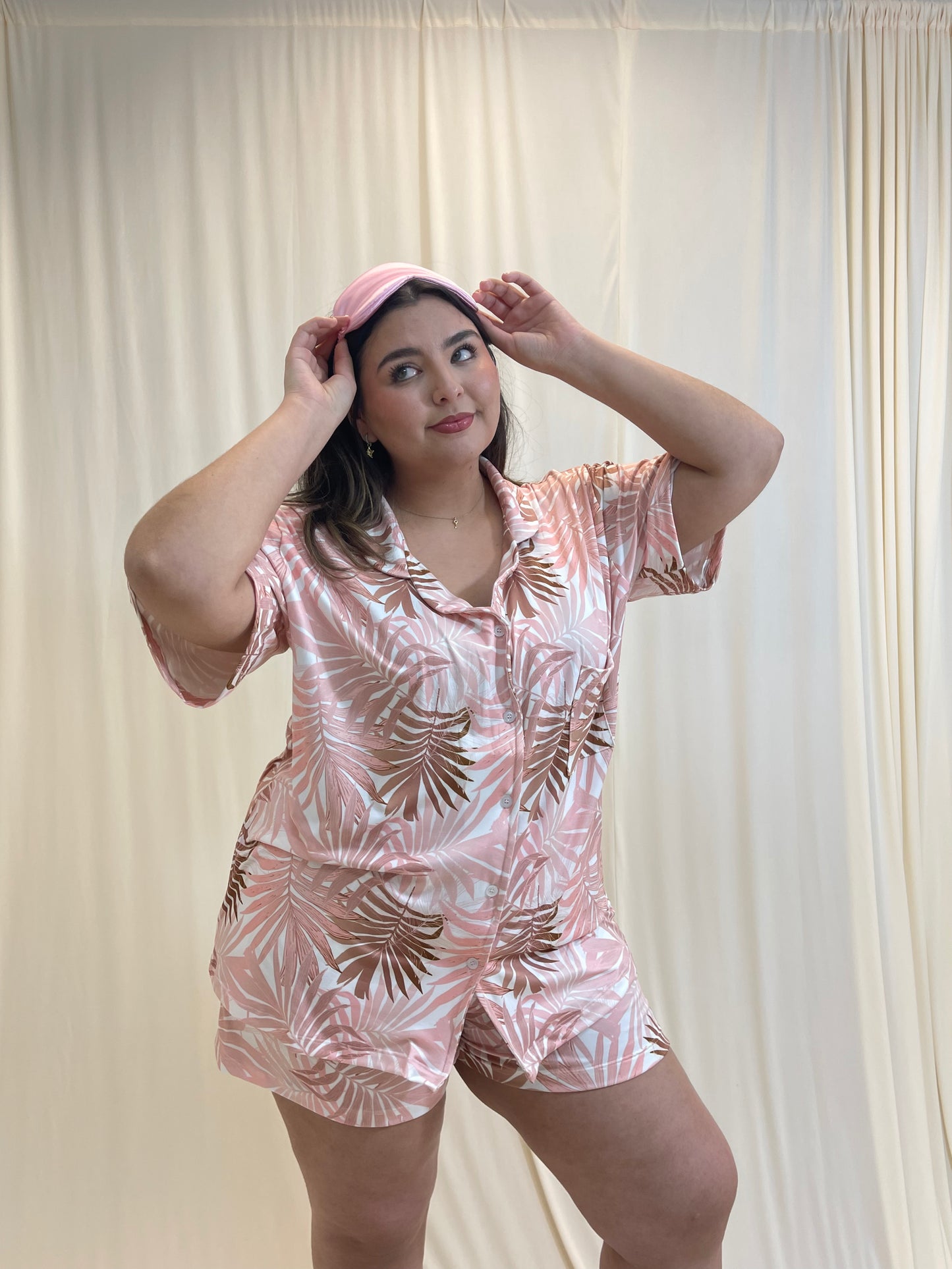 Pijama De Blusa Camisera y Short