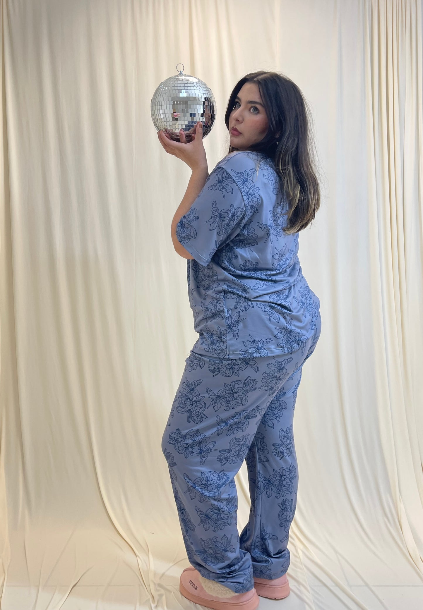 Pijama De Blusa Basica y Pantalon