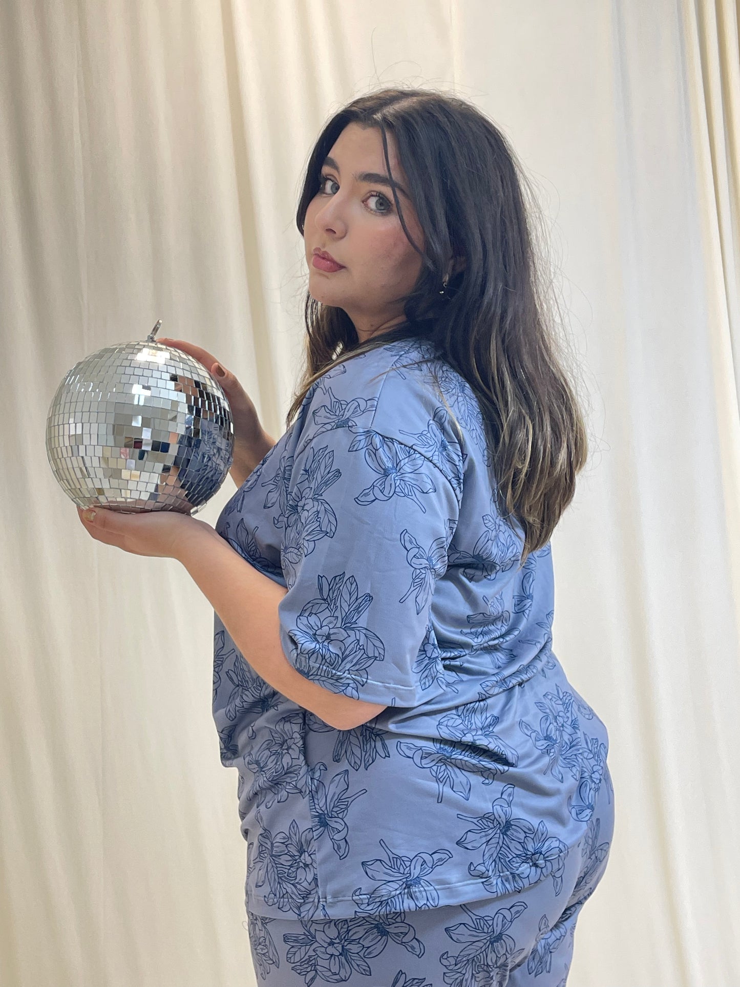 Pijama De Blusa Basica y Pantalon