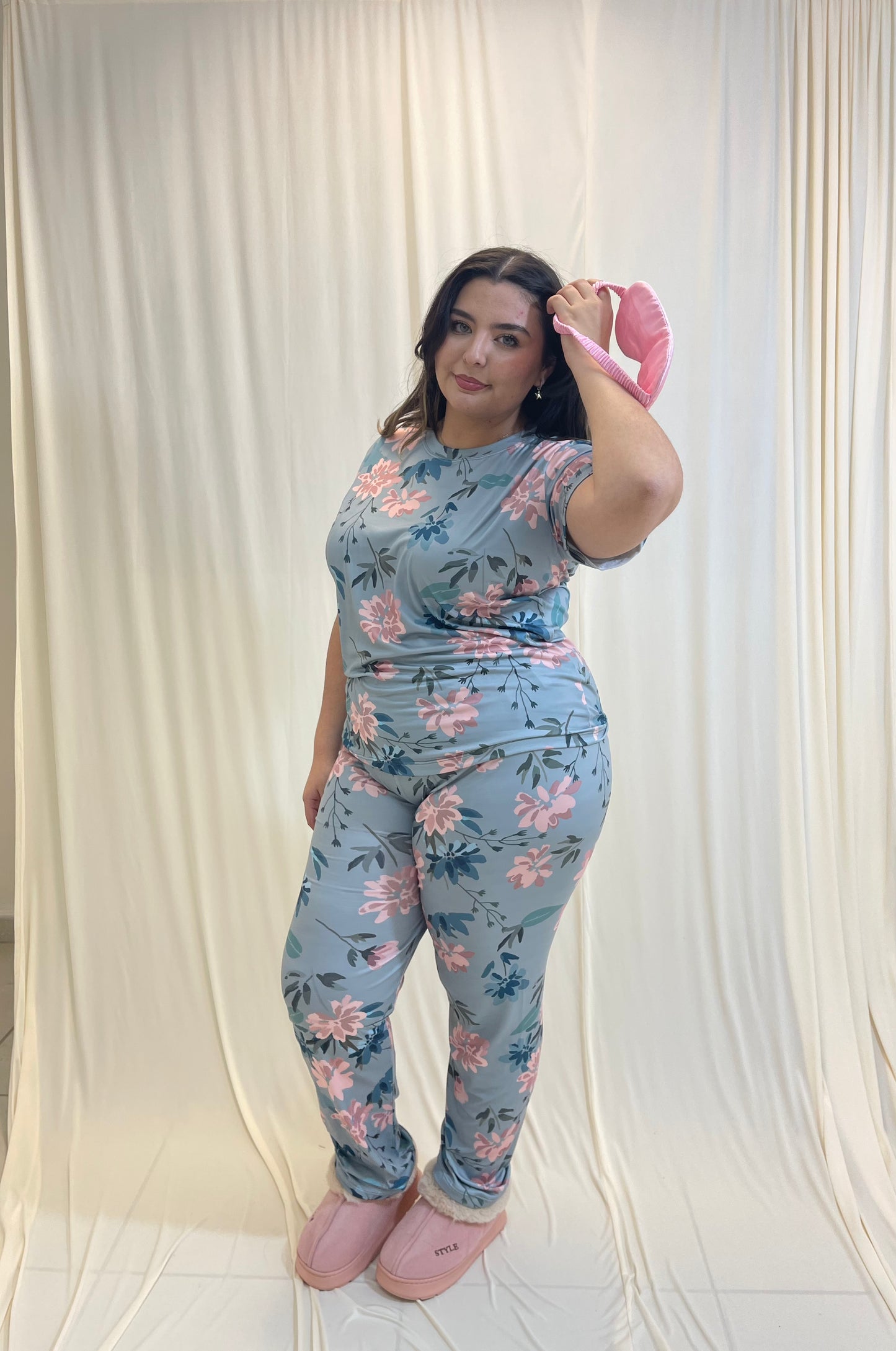 Pijama De Blusa Basica y Pantalon