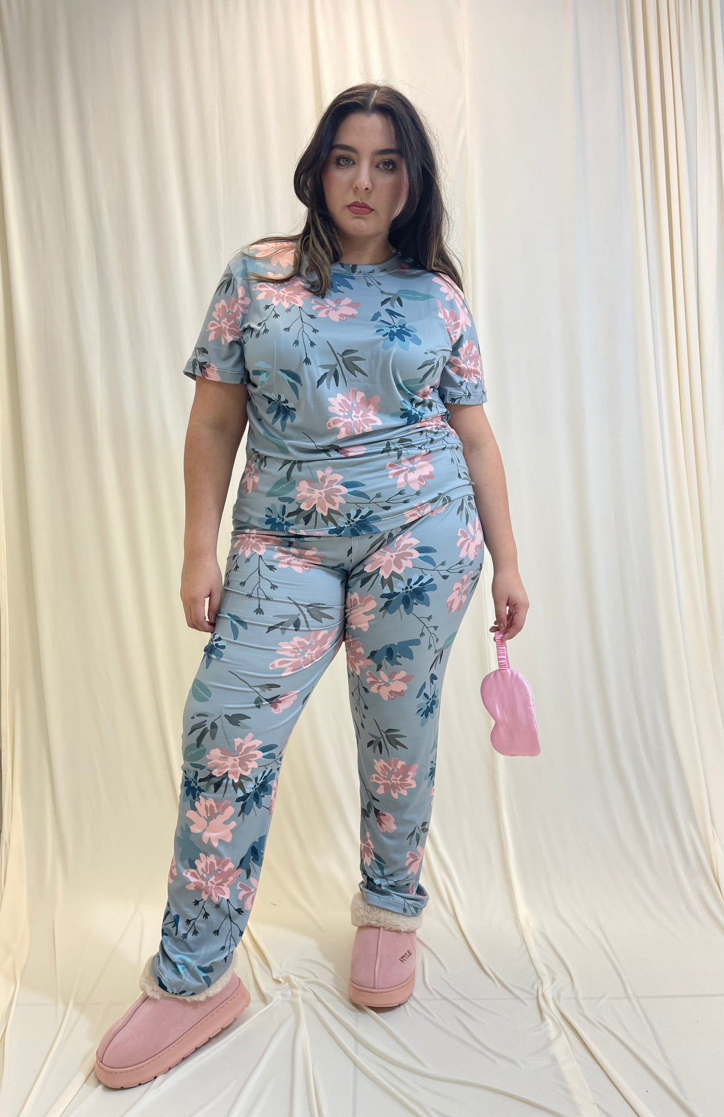 Pijama De Blusa Basica y Pantalon