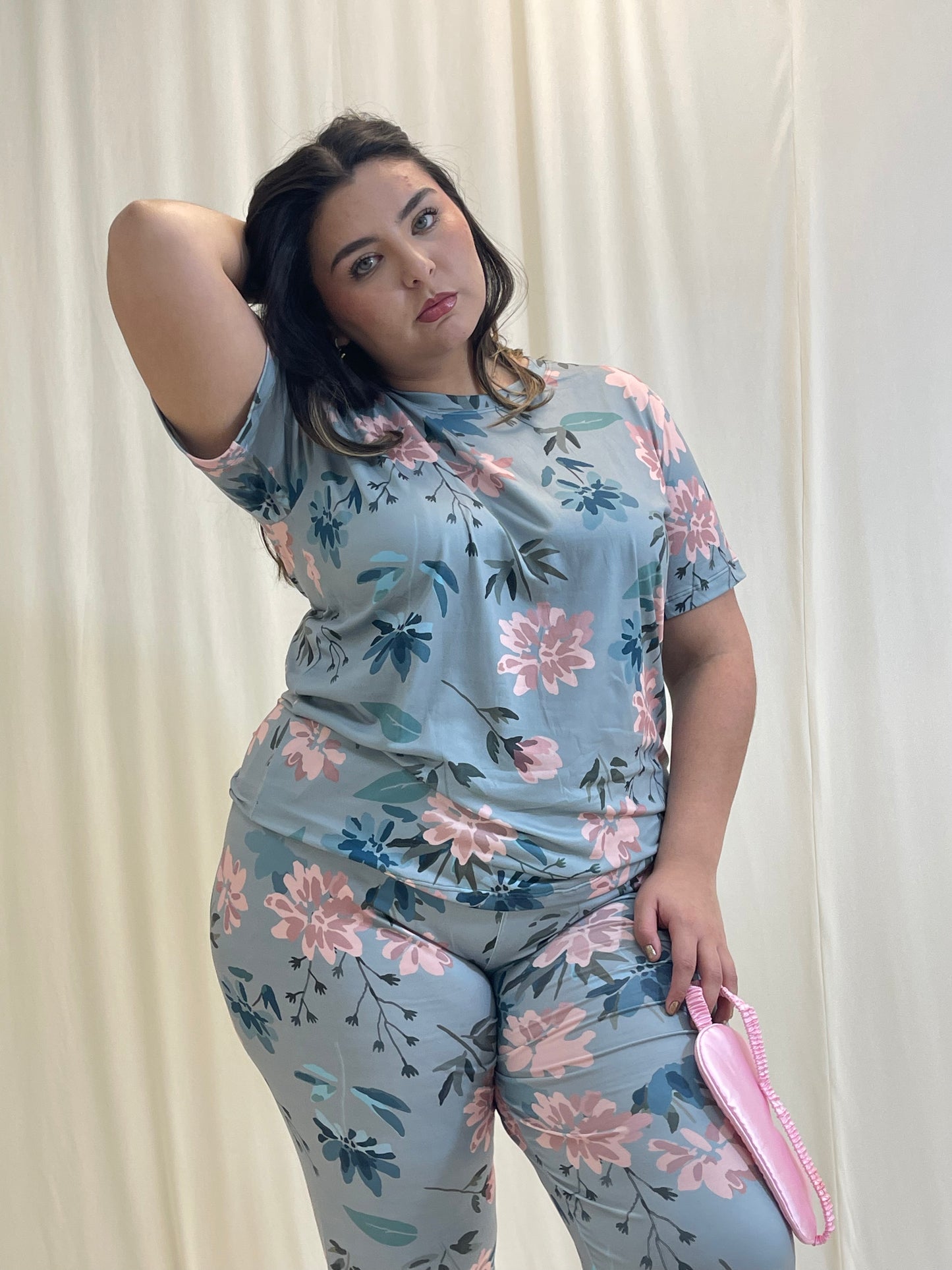 Pijama De Blusa Basica y Pantalon