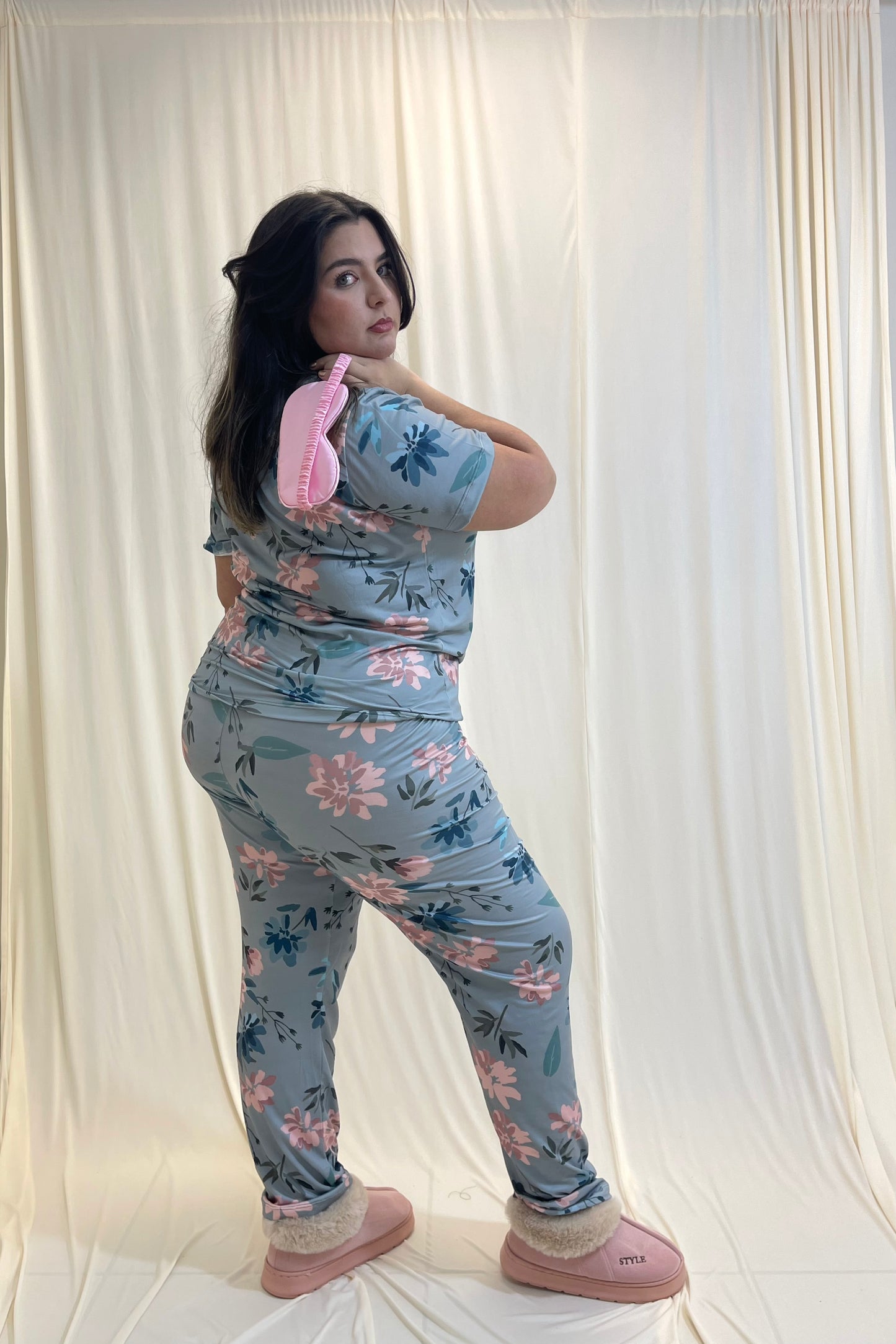 Pijama De Blusa Basica y Pantalon