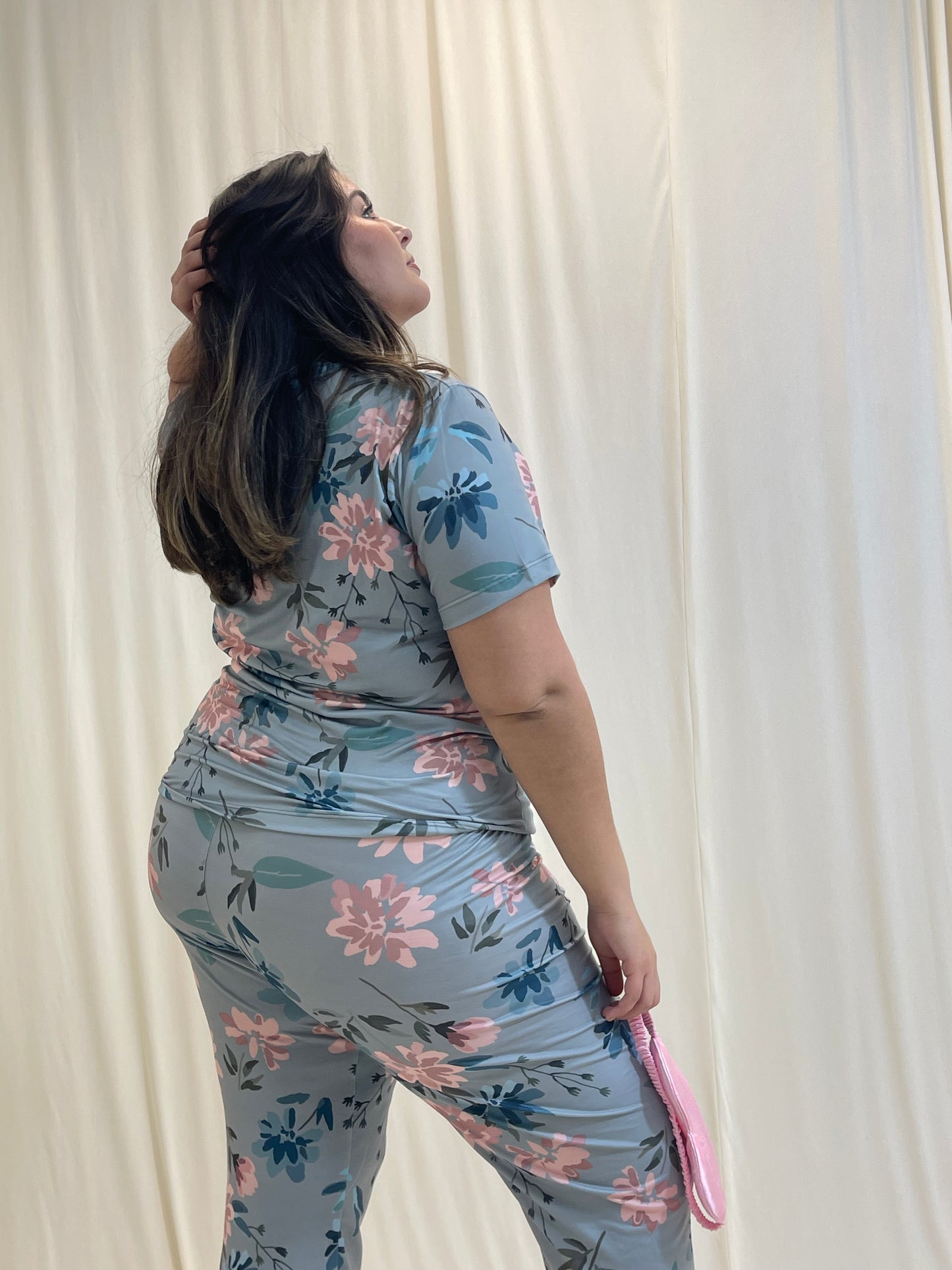 Pijama De Blusa Basica y Pantalon