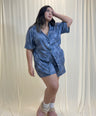 Pijama De Blusa Camisera y Short