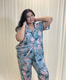 Pijama De Blusa Camisera y Pantalon