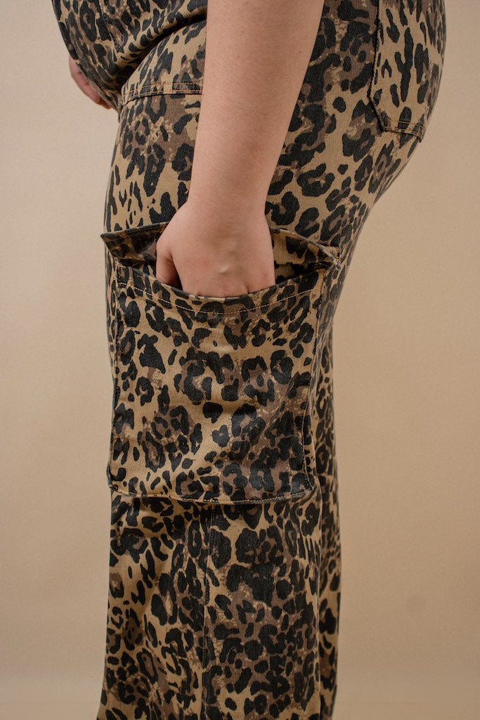 Jeans Cargo Animal Print