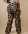 Jeans Cargo Animal Print