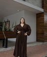 Vestido De Fiesta Manga Larga