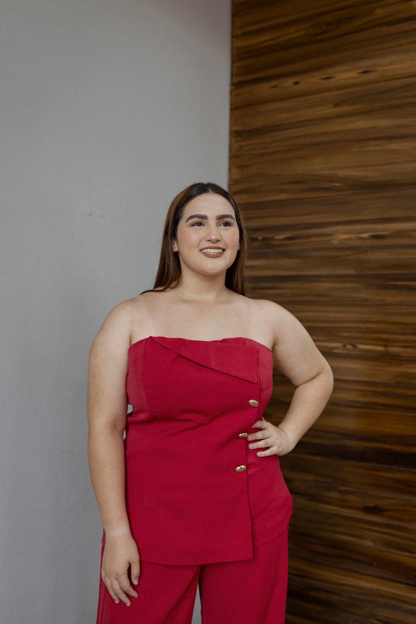 Set De Blusa con Smock y Pantalón
