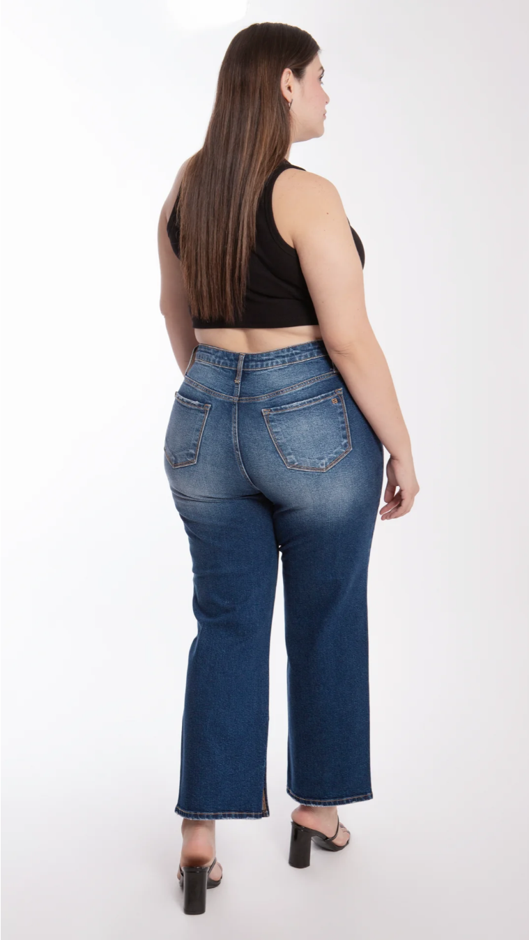 Jeans corte recto