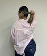 Blusa camisera estampada