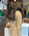 Blusa Satinada Animal Print