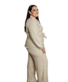 Set de blusa manga larga  y pantalón Con Piedras