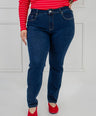 Jeans de Mezclilla Skinny