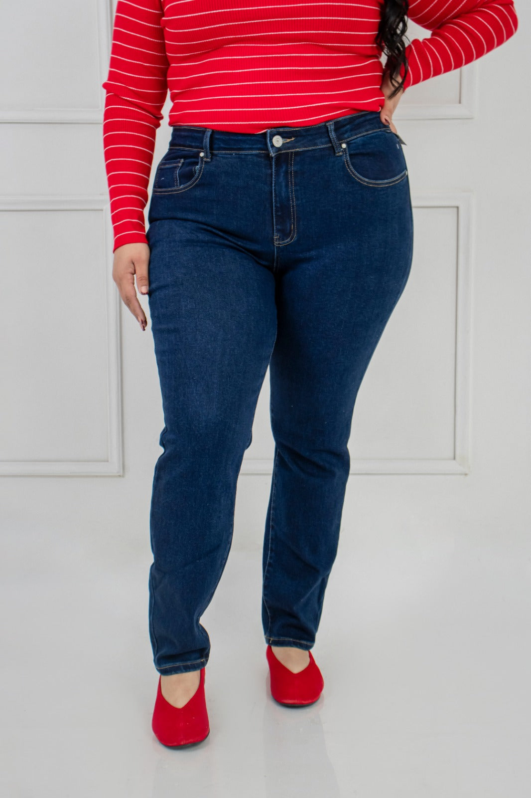 Jeans de Mezclilla Skinny