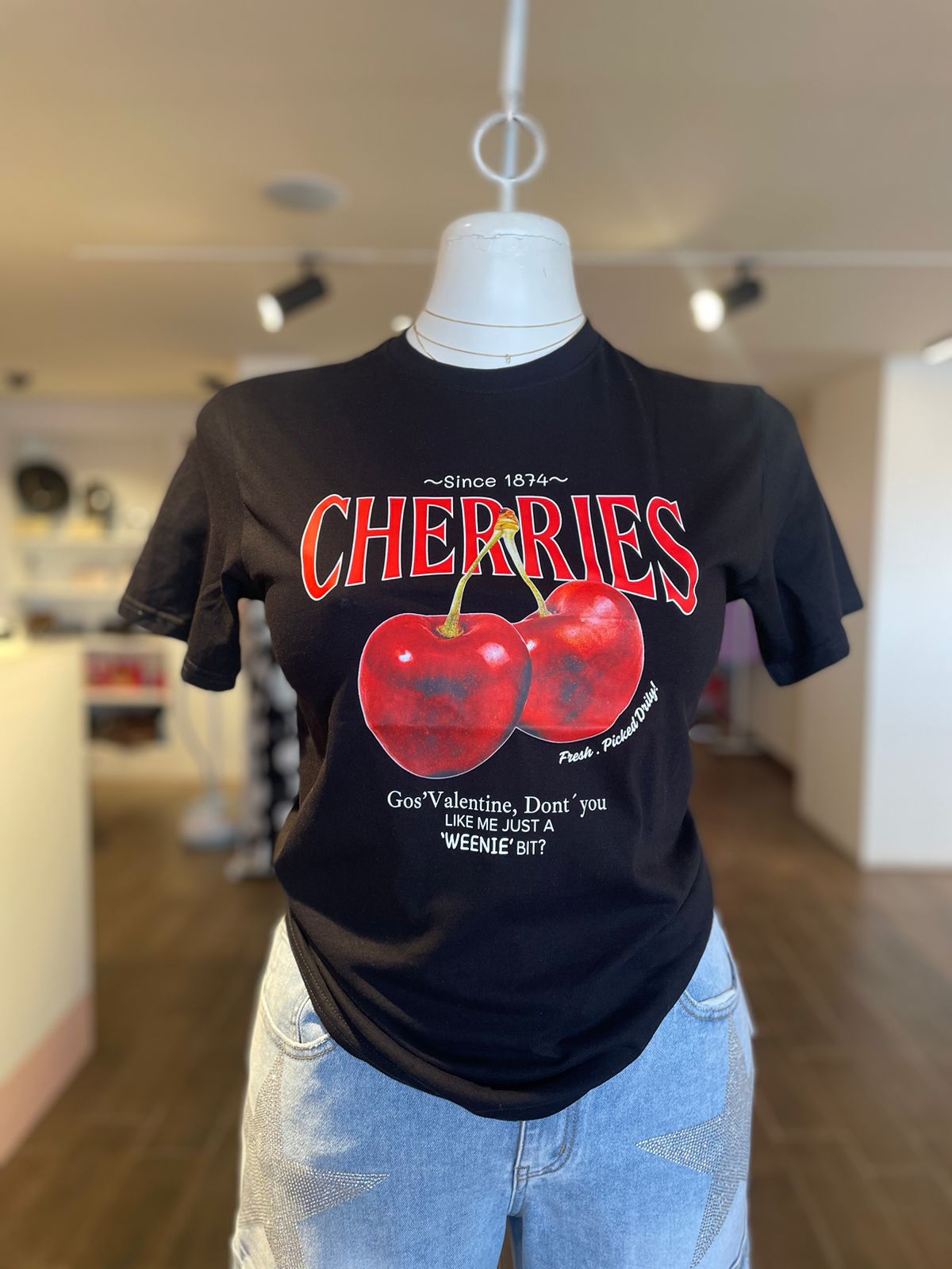 Camiseta Estampada Cherry