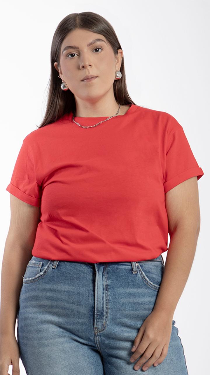 Blusa Básica Cuello Redondo