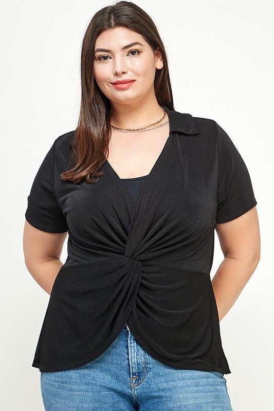 Blusa Con Nudo