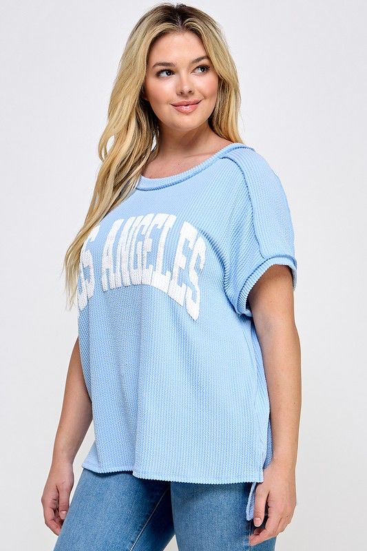 Camiseta Estampada Los Angeles