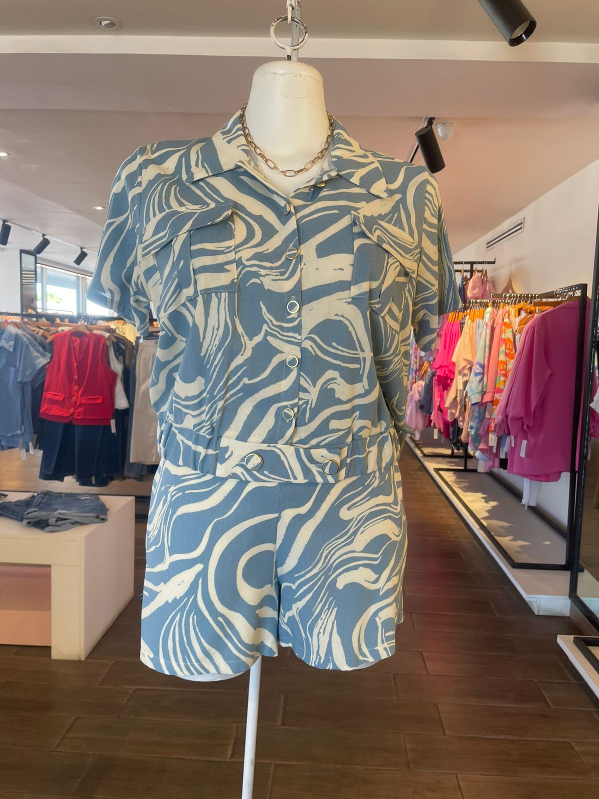 Set De Short Y Blusa Camisera