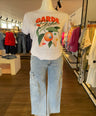 Camiseta Estampada Con Pedreria