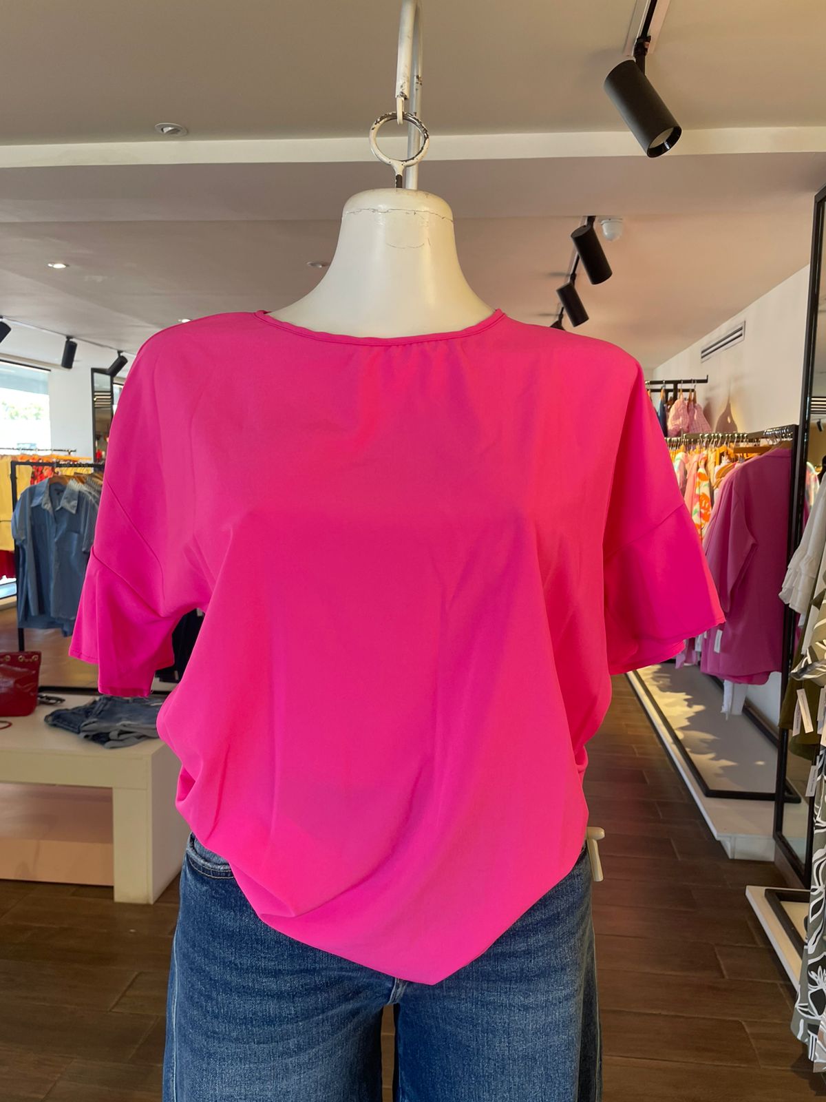 Blusa Moda Manga Corta