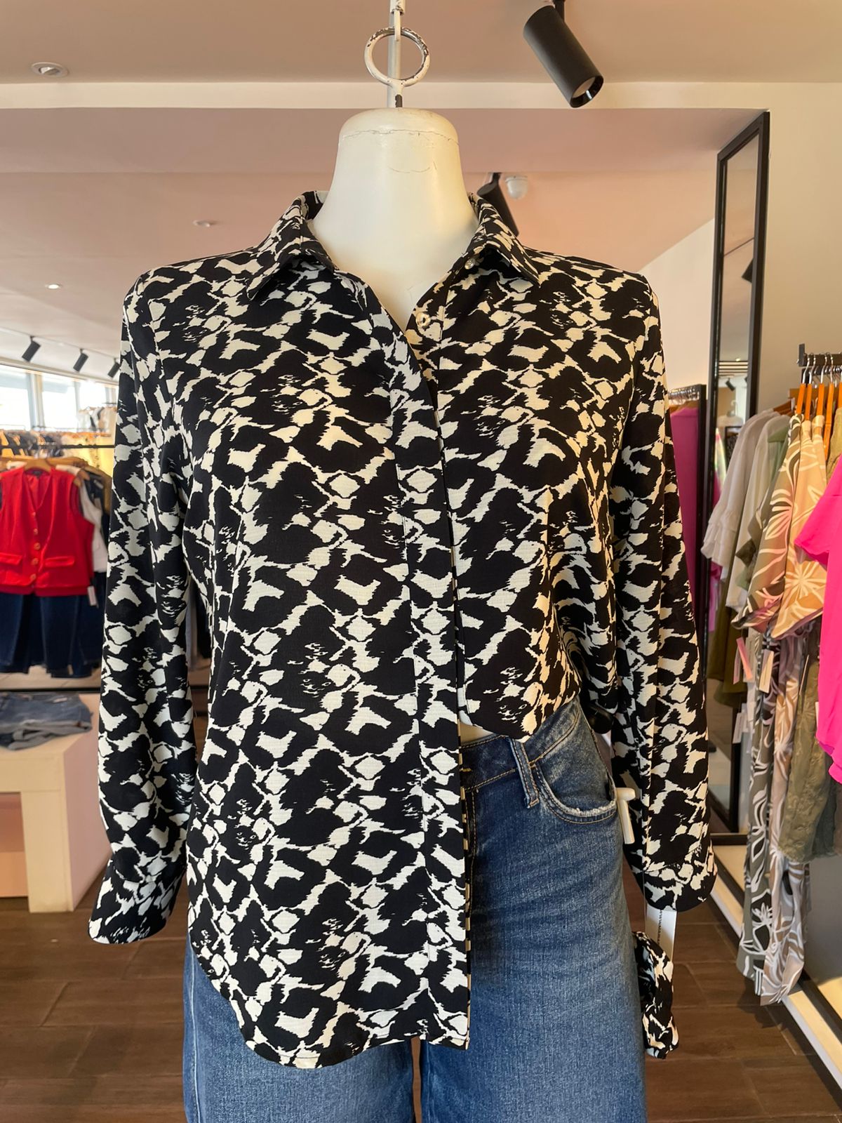 Blusa Moda Manga Corta