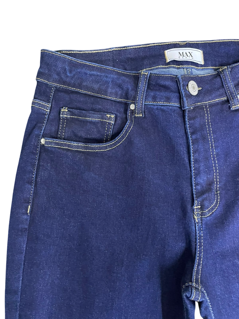 Jeans Skinny Tiro Alto