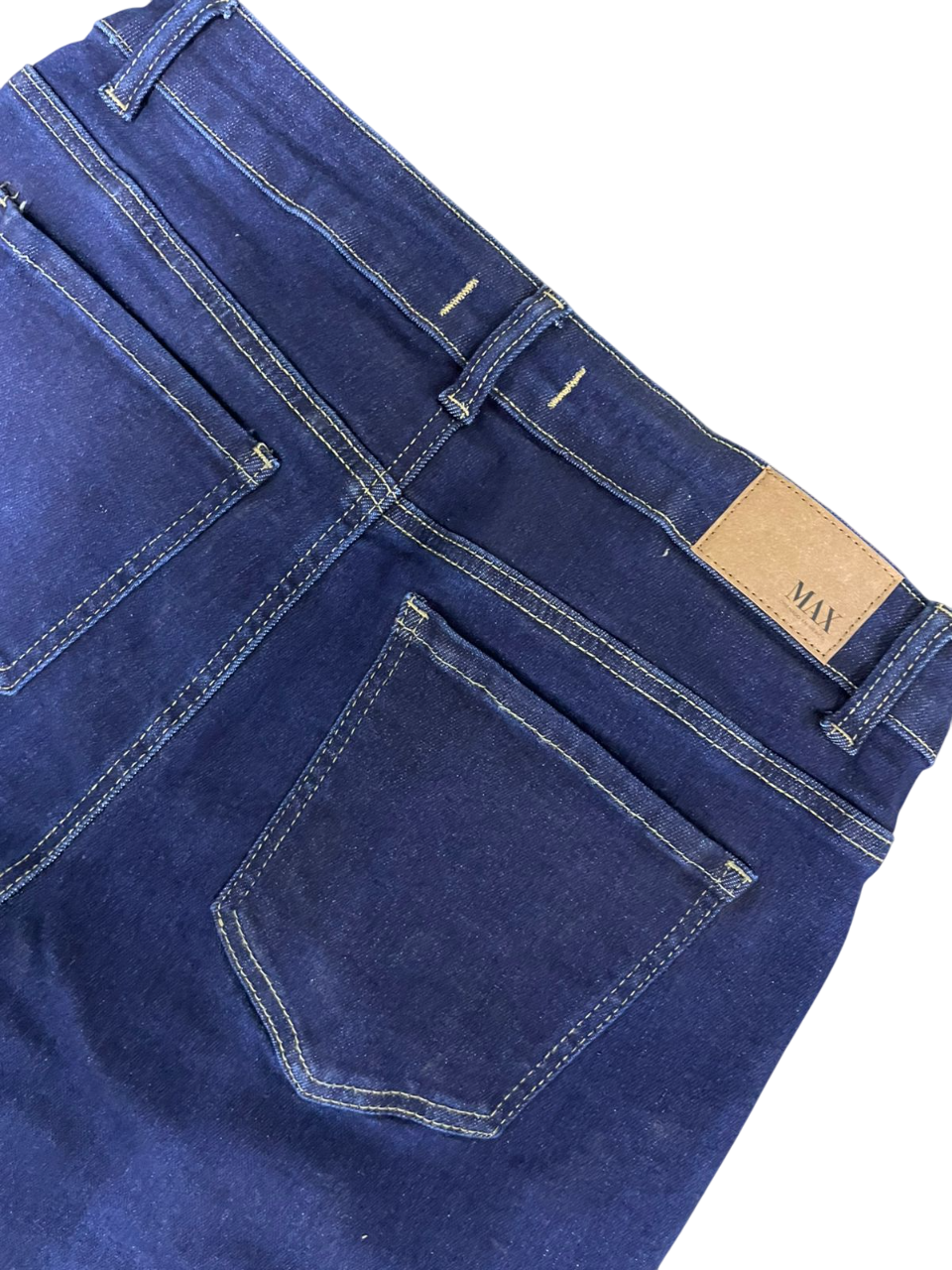 Jeans Skinny Tiro Alto