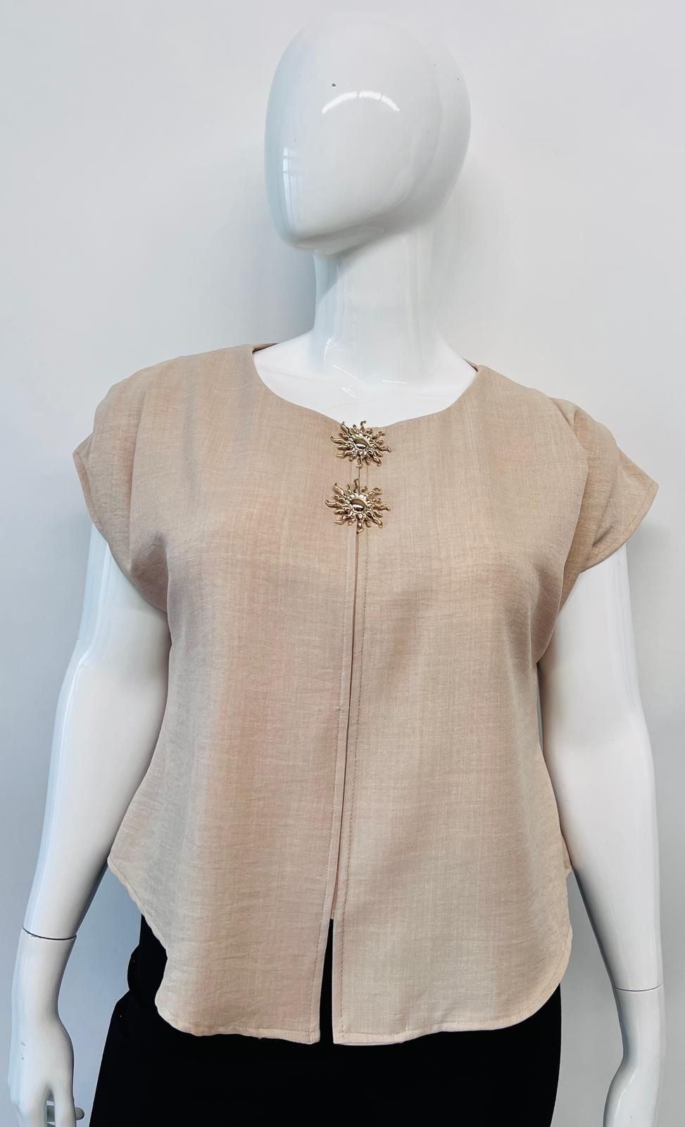 Blusa Con Aplicación