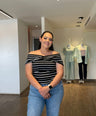 Blusa Estampada Off The Shoulders
